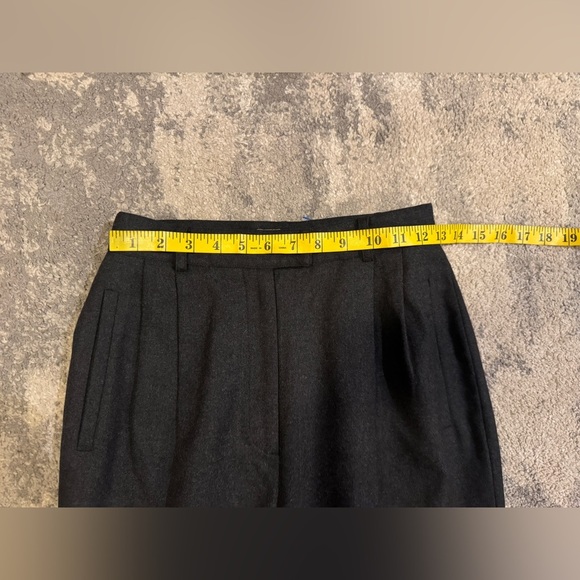 Women’s Gray Wool Embassy Row Pants - Picture 4 of 6